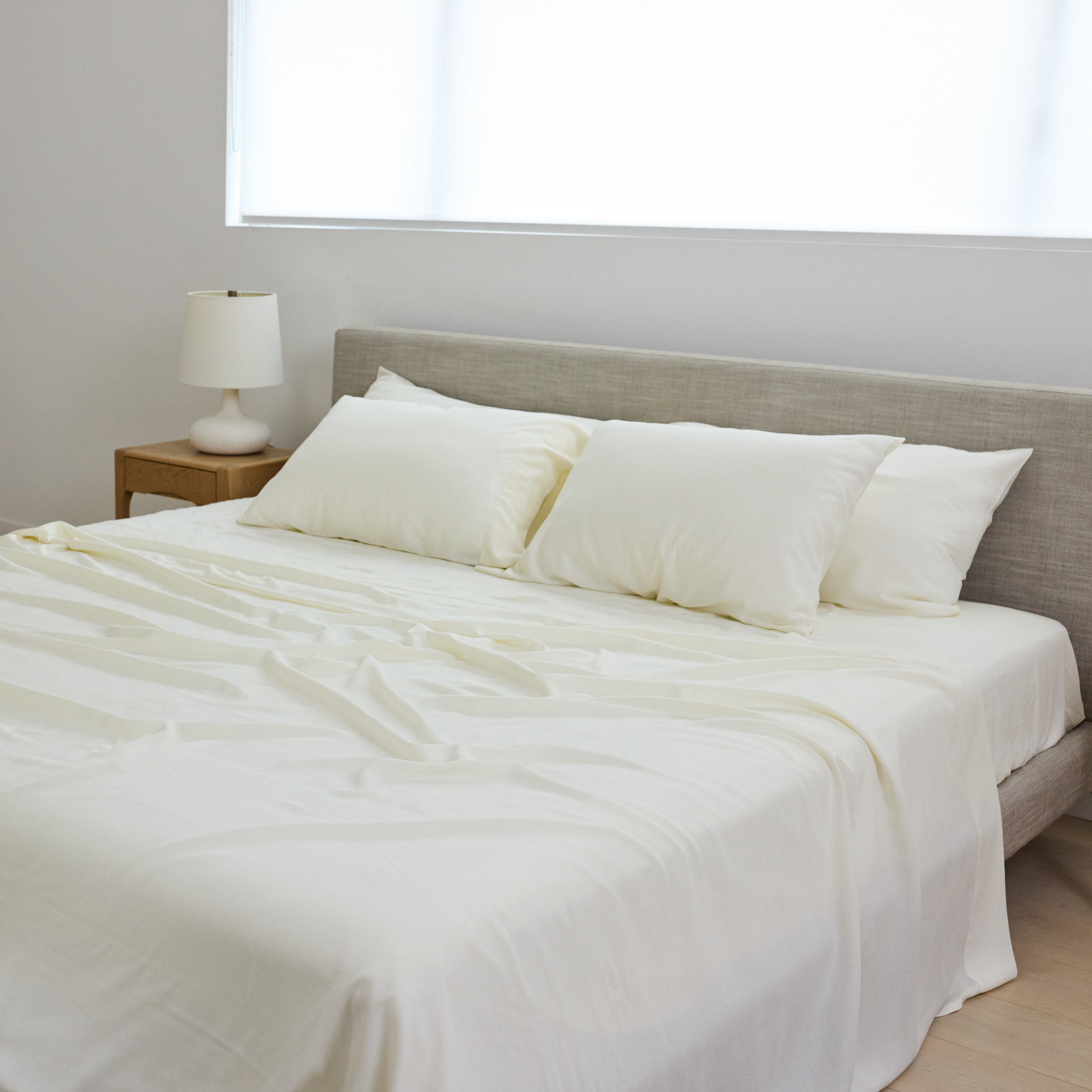 Slumber Cloud Linen Blend Sheet Set - Thumbnail 5