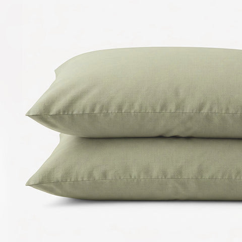 Classic Linen Viscose Pillowcase Set