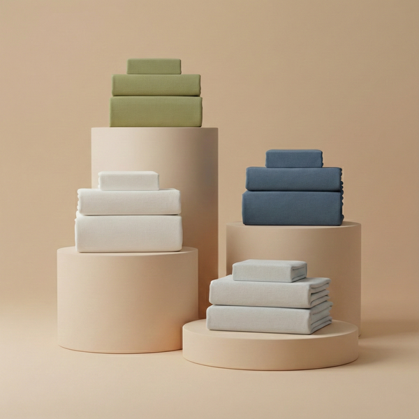 Classic Linen Viscose 4 Piece Sheet Set