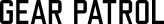 Gear Patrol logo in black