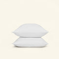 The Slumber Cloud Performance Pillow Cover Set made with Outlast temperature regulation technology on a moisture wicking fabric 