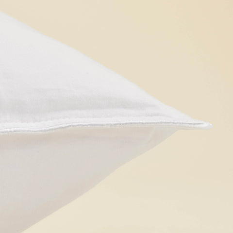A close up shot of the Slumber Cloud Core Down Alternative Pillow