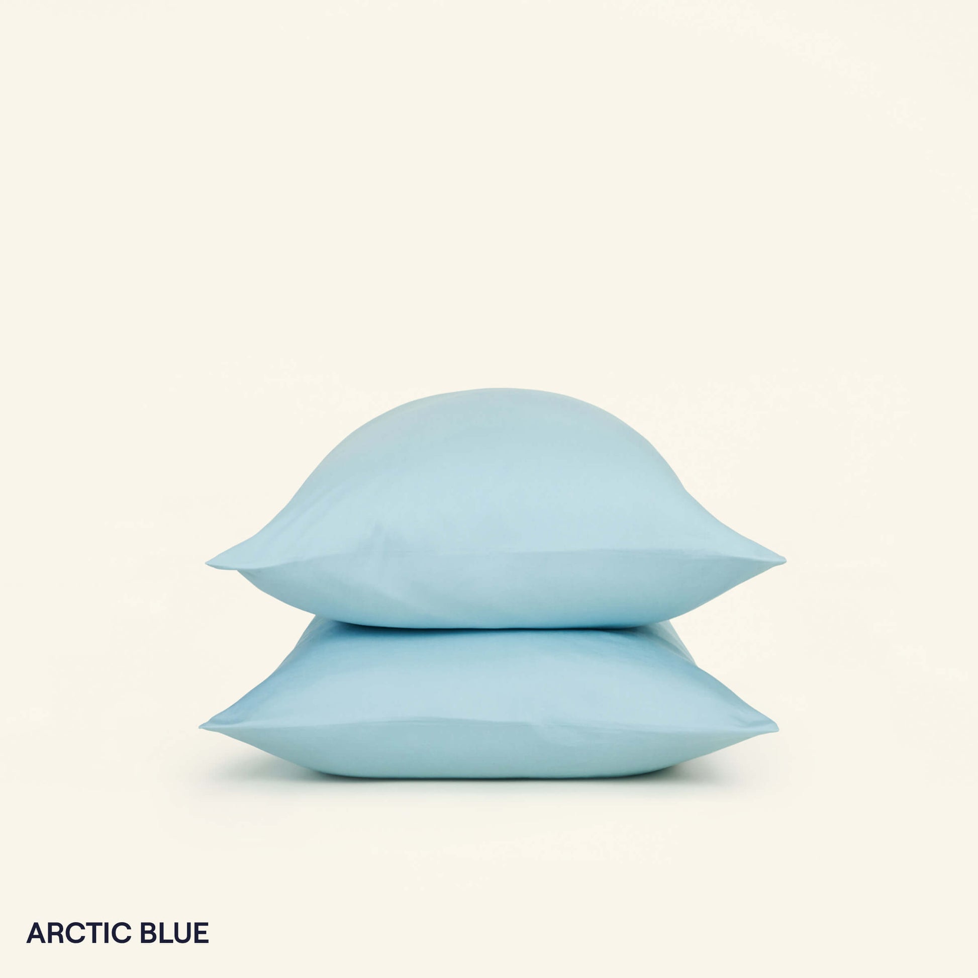 The Slumber Cloud Essential Pillowcase set made with Outlast temperature regulation technology in arctic blue