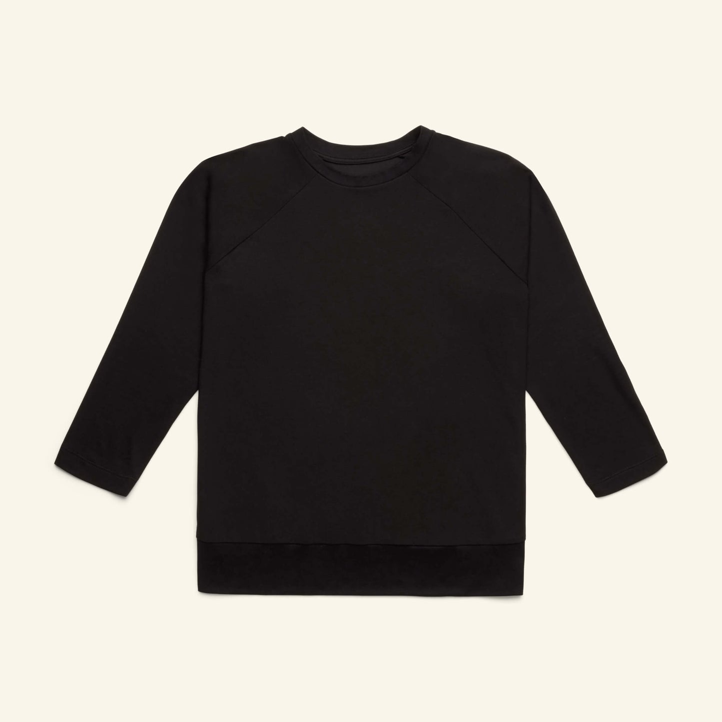 The Slumber Cloud Essential Raglan Long Sleeve made with Outlast temperature regulation technology