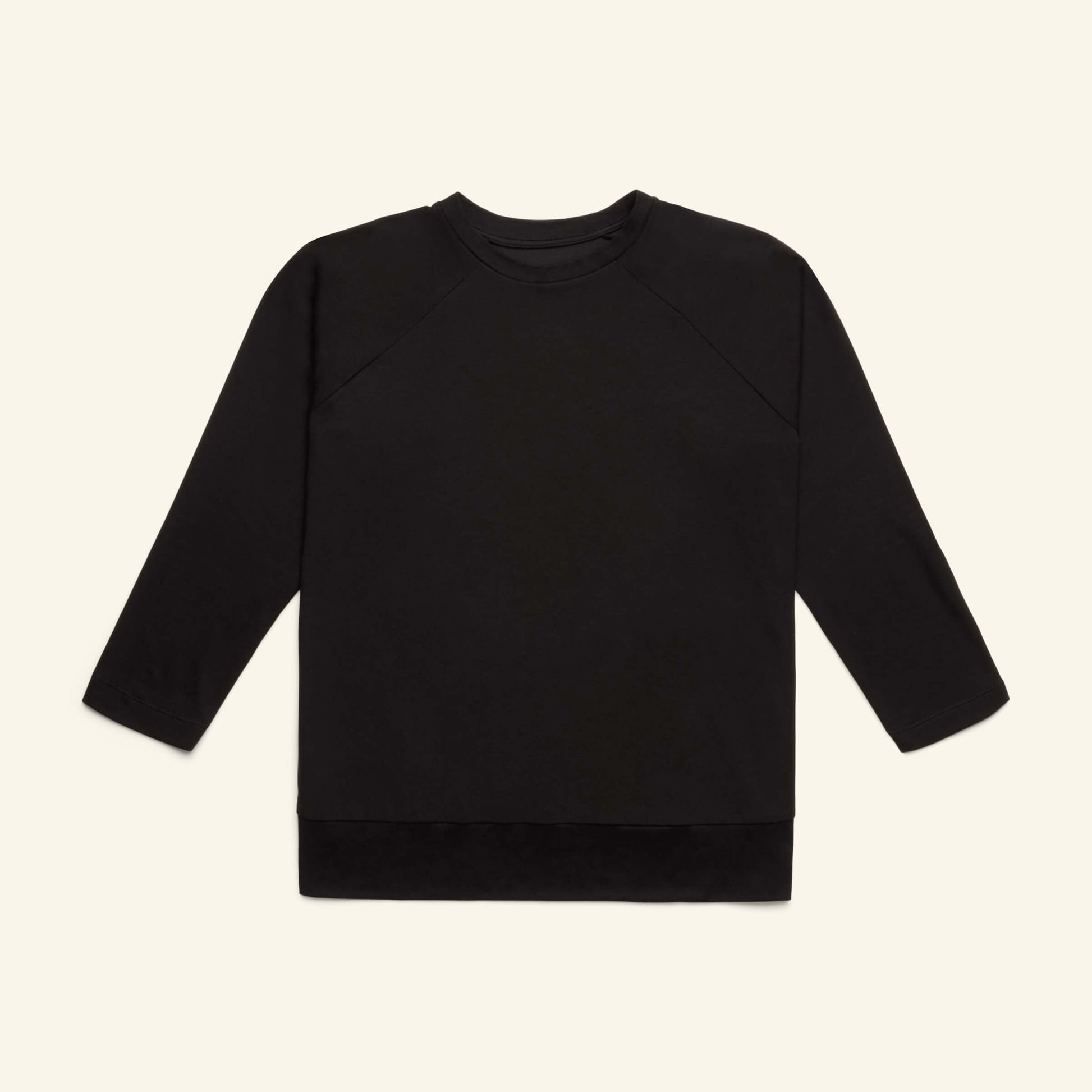 The Slumber Cloud Essential Raglan Long Sleeve made with Outlast temperature regulation technology