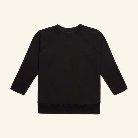 The Slumber Cloud Essential Raglan Long Sleeve made with Outlast temperature regulation technology