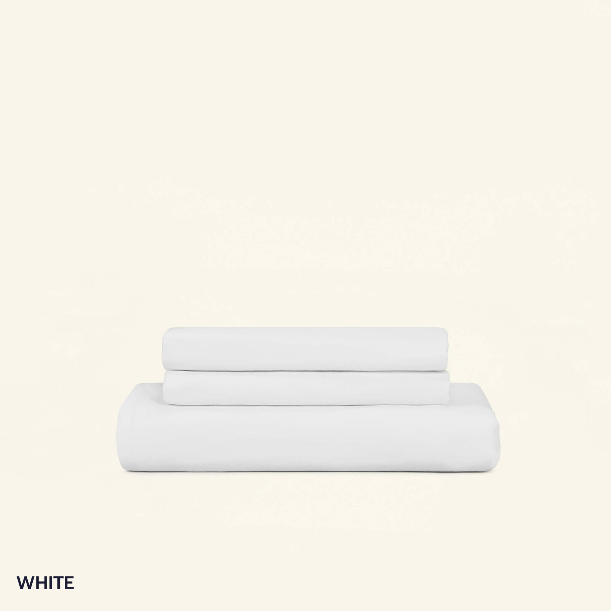The Slumber Cloud Essential Sheet Set made with temperature regulation technology in white
