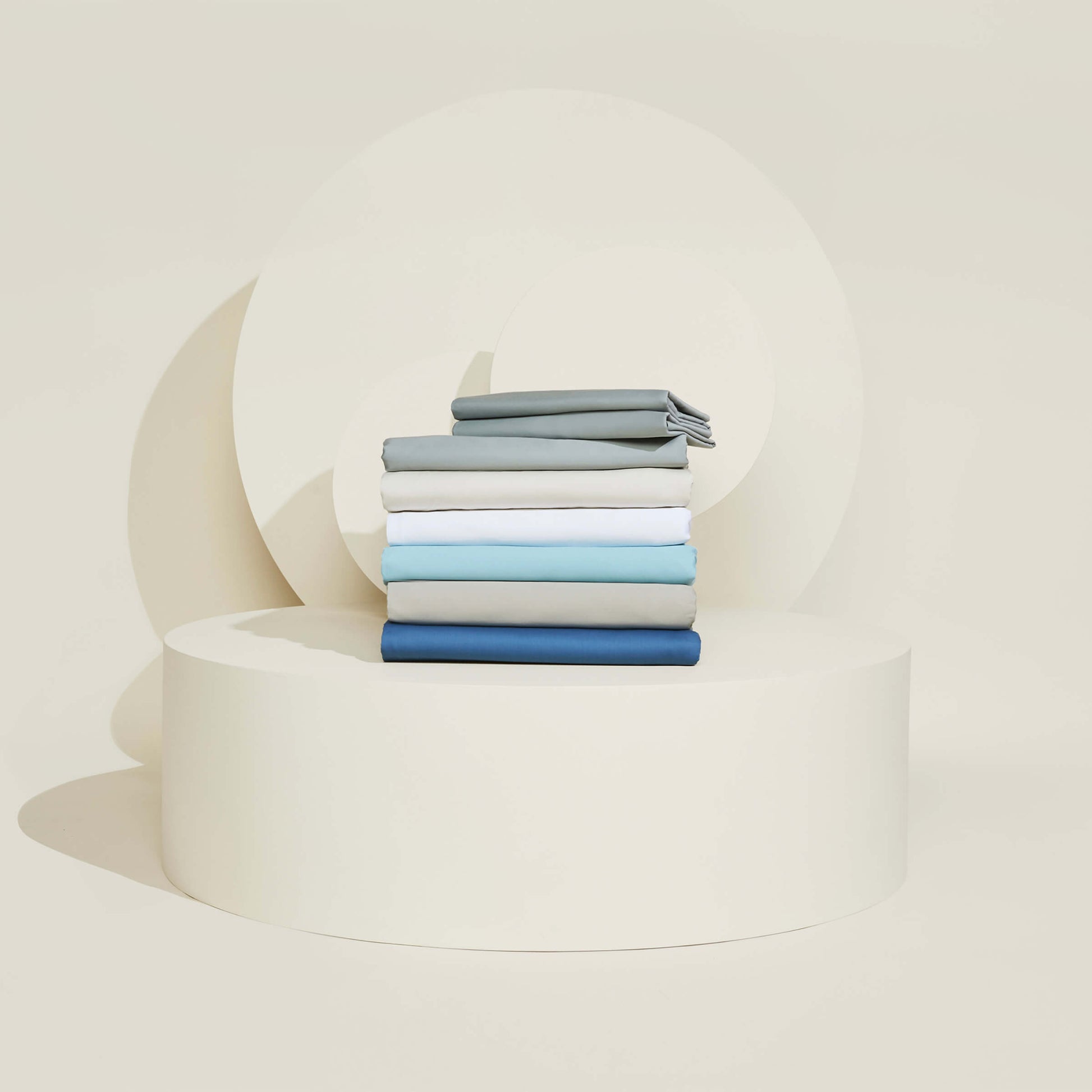 Collection of colors for the Slumber Cloud Essential Sheet Set with temperature regulation technology