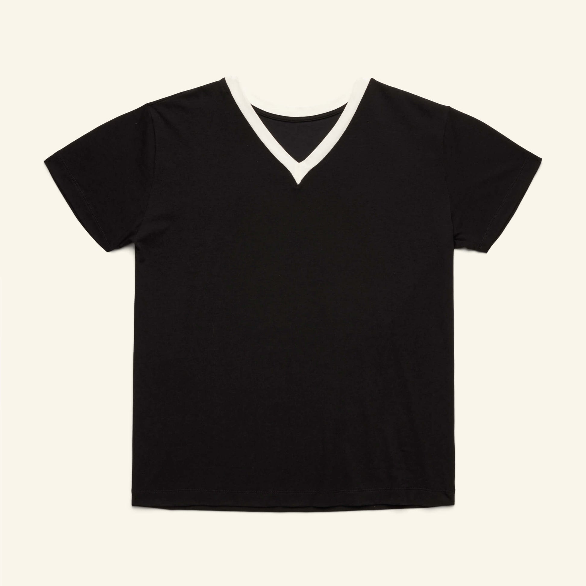 The Slumber Cloud Essential V-Neck made with Outlast temperature regulation technology