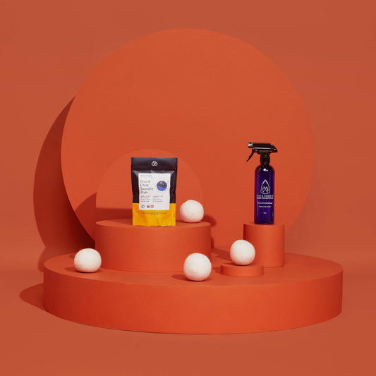 The Slumber Cloud Laundry Care Bundle that is gentle on your skin and on your sheets.