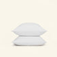 The Slumber Cloud Performance Pillow Cover made with Outlast temperature regulation technology and Tencel to help you stay cool through the night. 